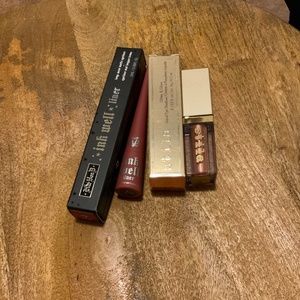 KVD Eyeliner and Stila liquid eyeshadow